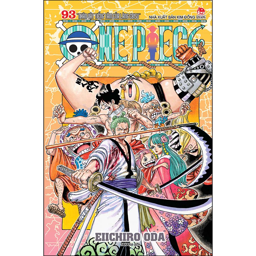 One Piece - Tập 93: Nhân Vật Tiếng Tăm Của Làng Ebisu (Tái Bản 2022)