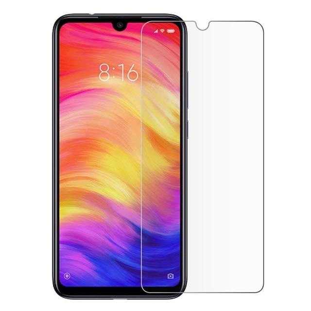 Kính Cường Lực Xiaomi Redmi Note 7 /Note 7 Pro trong suốt tặng kèm giấy lau màn hình ướt và khô