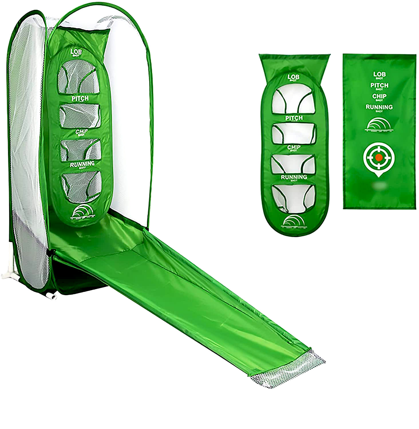 Lồng tập Chip Golf + Thảm tập swing 0.3x0.6m + 01 TEE tặng kèm