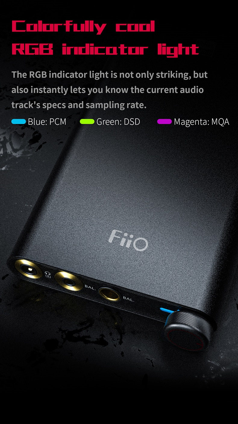 Bộ Giải Mã Dac/Amp FiiO Q3 MQA - Hàng Nhập Khẩu