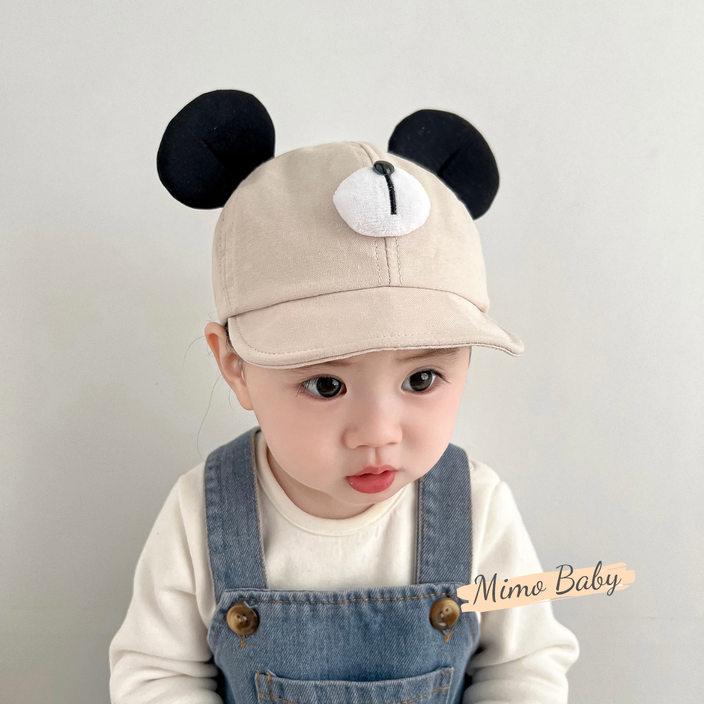 Mũ nón lưỡi trai tai chuột mickey đáng yêu cho bé MH231 Mimo Baby
