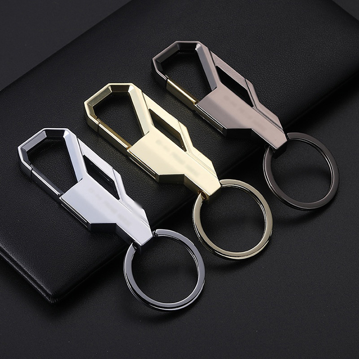Móc Khoá Xe Máy Nam Proud Horse INOX Cao Cấp Có Chốt Đeo Thắt Lưng