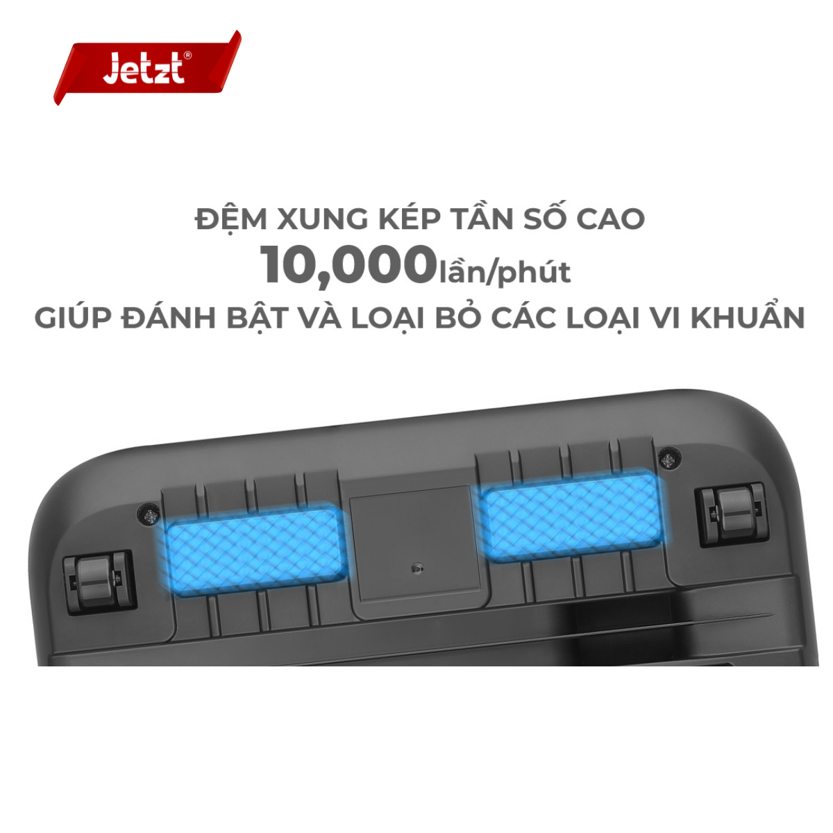 Máy hút bụi giường nệm diệt khuẩn UV Jetzt V20 Pro không dây cầm tay, hàng chính hãng