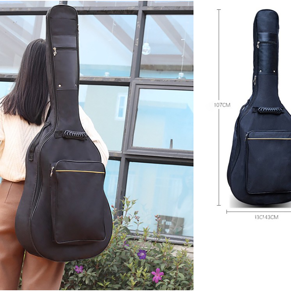 Bao Đàn Guitar 3 Lớp Cao Cấp