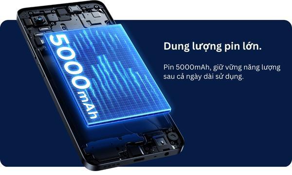 Điện thoại Realme C55 dung lượng pin lớn