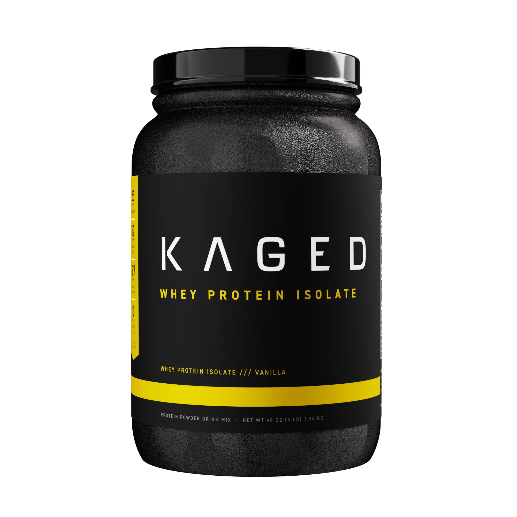 Thực phẩm bổ sung đạm Whey Protein Isolate &quot;KAGED&quot; : Made in USA