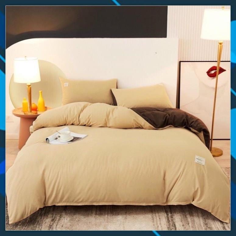 - Bộ chăn ga gối Cotton Tici chăn ga Hàn Quốc màu sắc lạ mắt miễn phí bo chun drap ga giường