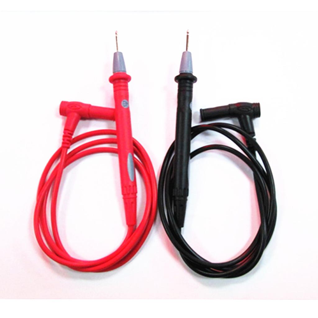 35" Multimeter Test Lead Probe Wire Cable 1 Pair Banana Plug for Dc Power Supply 1000v