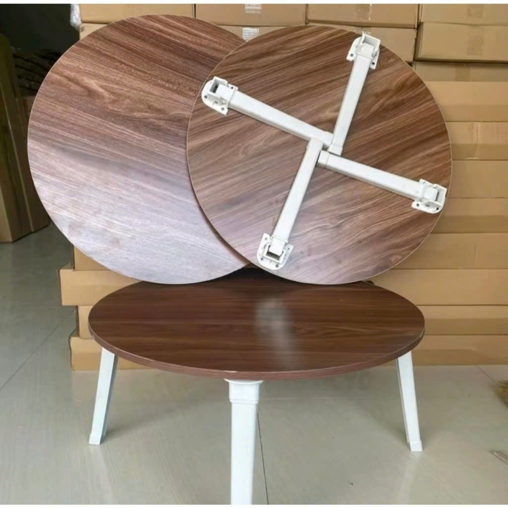 Bàn Tròn Ngồi Bệt Gấp Gọn Tiện Lợi Dễ Dàng Di Chuyển Làm Bàn Decor Siêu Xinh - Giao màu ngẫu nhiên