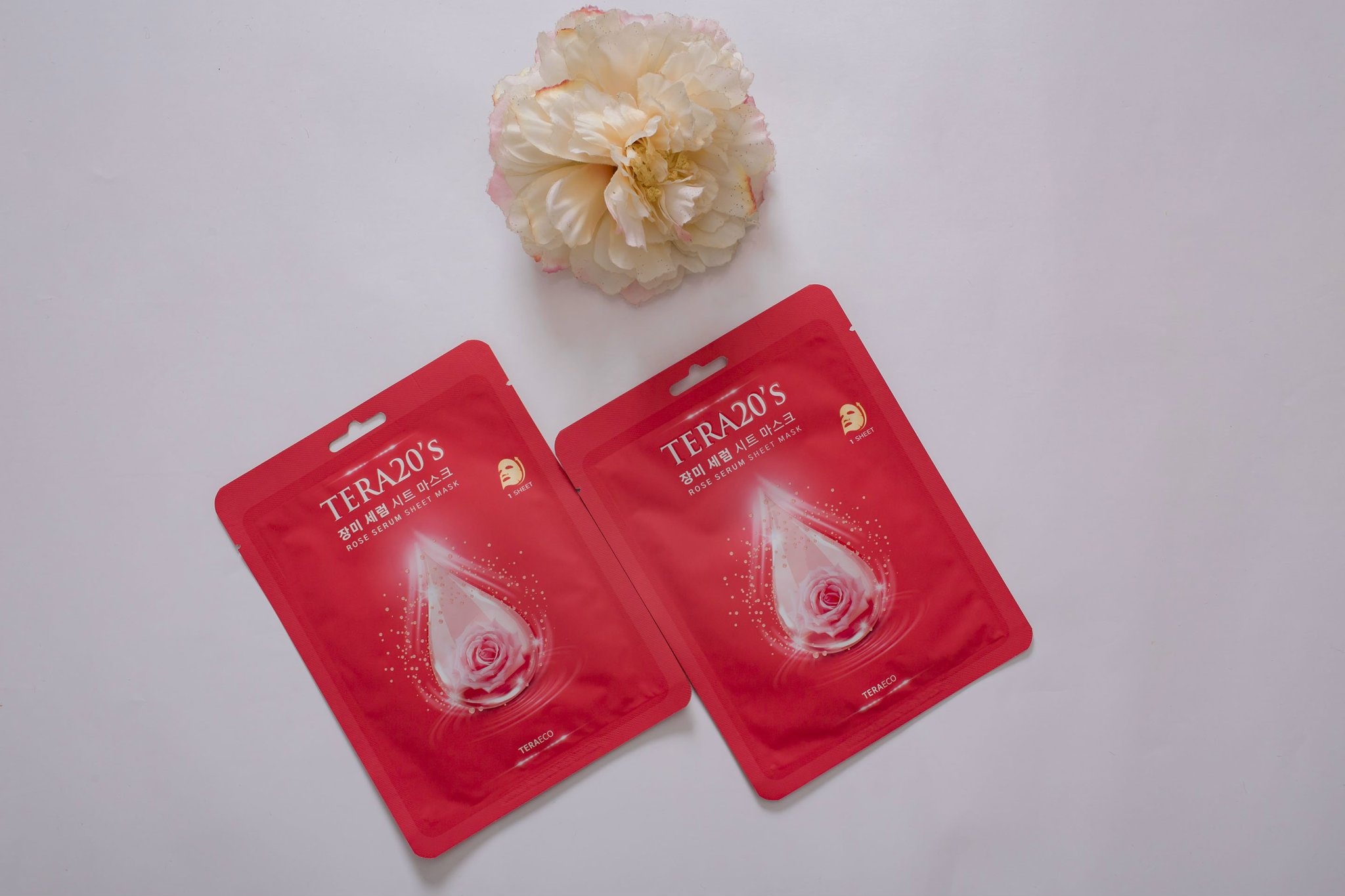 Mặt nạ dưỡng da Serum Hoa Hồng TERA20's Hàn Quốc