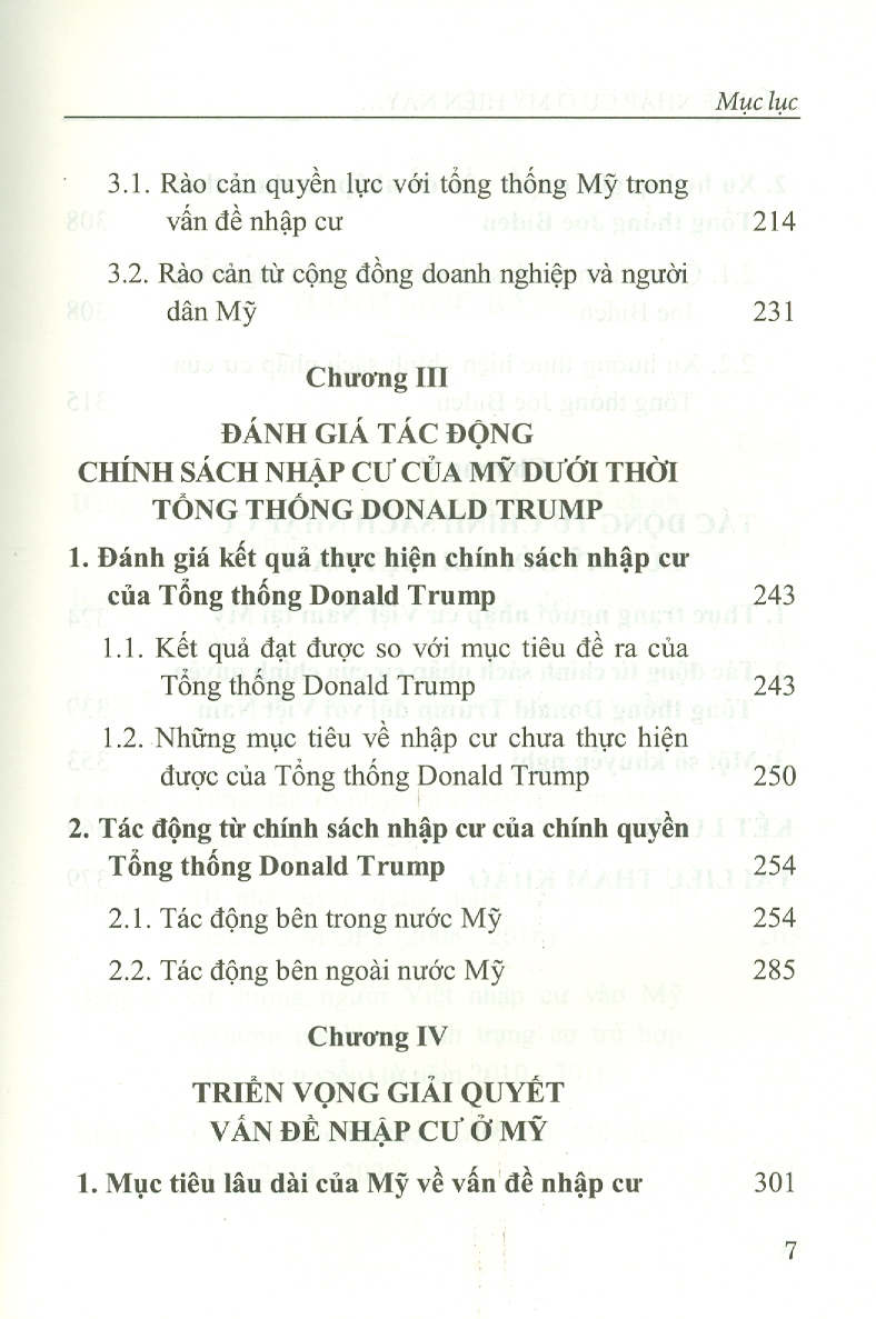 Hình ảnh Vấn Đề Nhập Cư Ở Mỹ Hiện Nay - Thực Trạng Và Tác Động (Sách chuyên khảo)