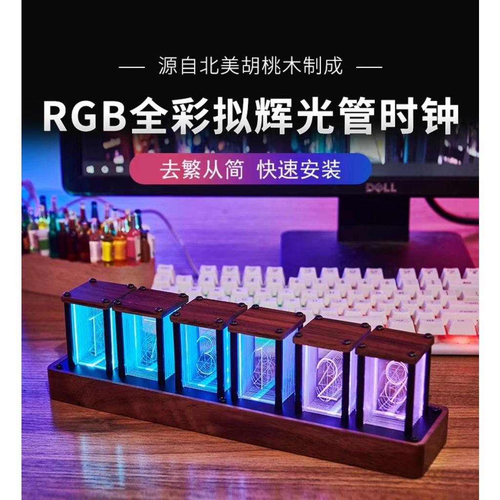 Đồng hồ Led RGB 16 triệu màu để bàn cao cấp đa chế độ