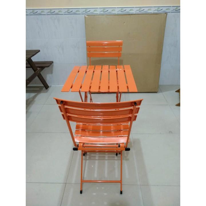 Bộ bàn ghế sắt color NMT229