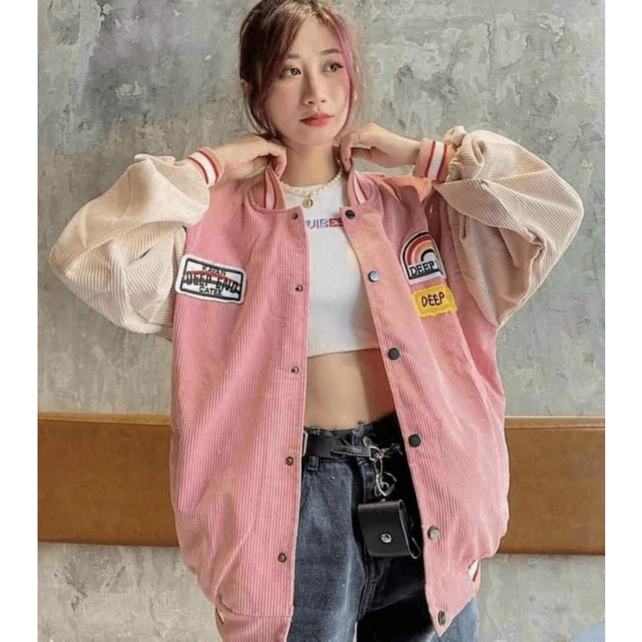 (HCM) ÁO KHOÁC BOMBER LOGO CẦU VỒNG THỜI TRANG HÀN QUỐC - SIÊU HOTTREND , PHONG CÁCH THỜI TRANG MỚI CHO CÁC BẠN TRẺ THỜI