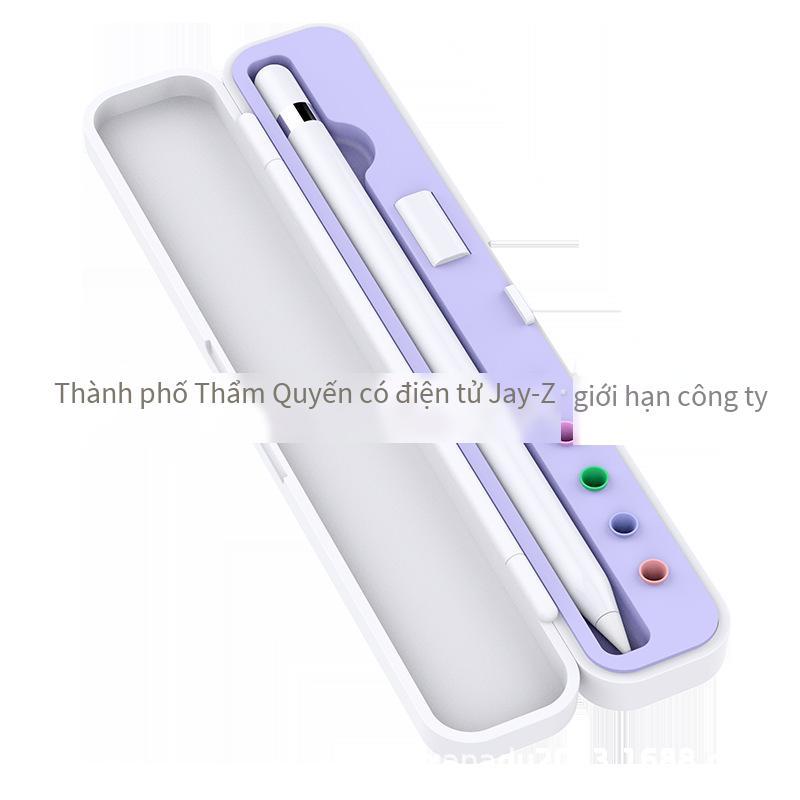 Phong cách mới nhất phù hợp với hộp lưu trữ bút chì Apple Bút điện dung thế hệ thứ hai thế hệ thứ hai của Apple ngòi bút tay áo phụ kiện bộ chuyển đổi hộp đựng bút
