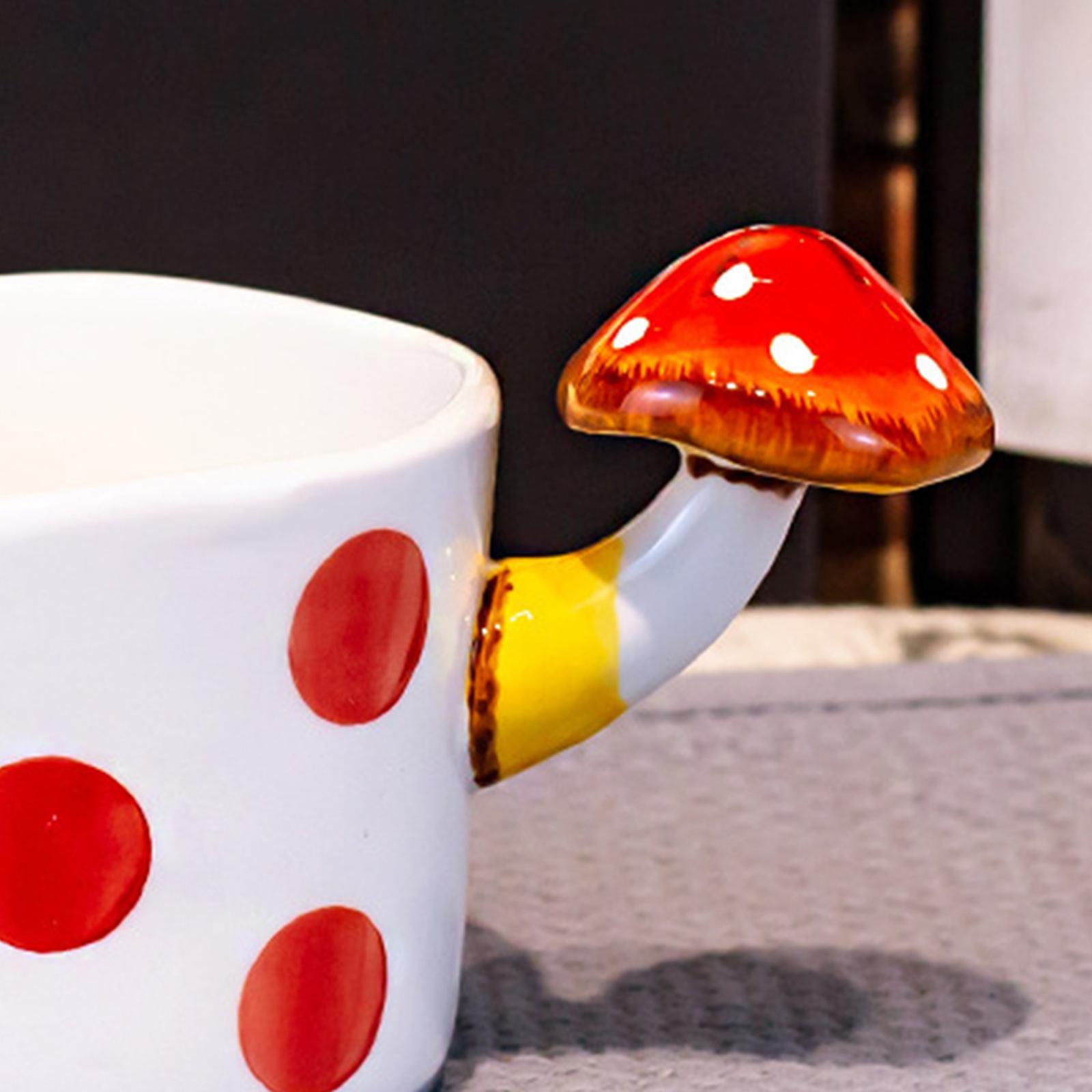 2 Pieces Mushroom Dinnerware Cold Kettle & Cup Container Microwave Safe