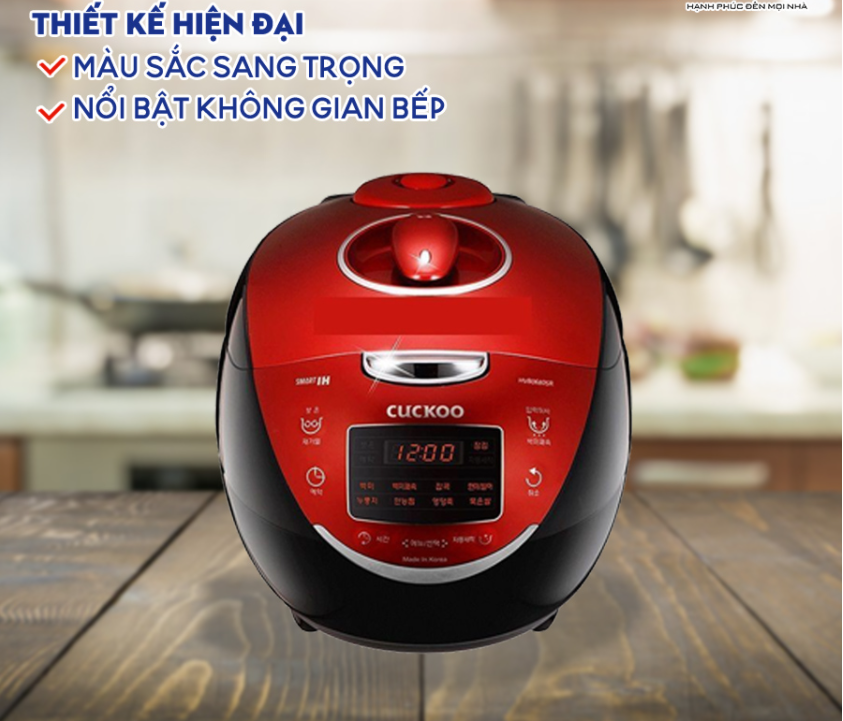 Nồi Cơm Điện Tử Cuckoo CRP-N0680SR, Nồi Cơm Điện 1.08L, Lòng Nồi Chống Dính Cao Cấp, Nội Địa Hàn