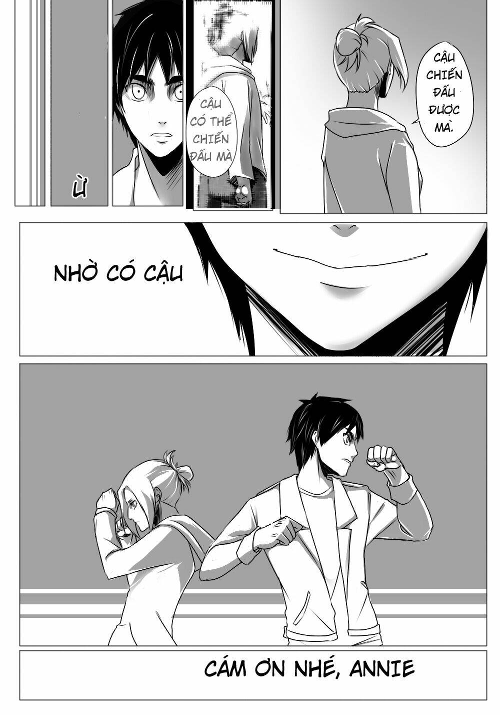 tấn công người khổng lồ - doujinshi lemi chapter 2 19