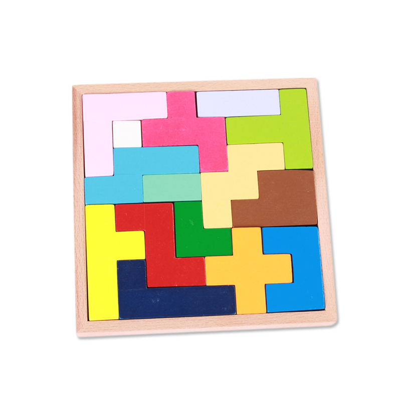 Đồ Chơi Gỗ - Tetris 3D, xếp hình trí tuệ kích thích trí não phát triển