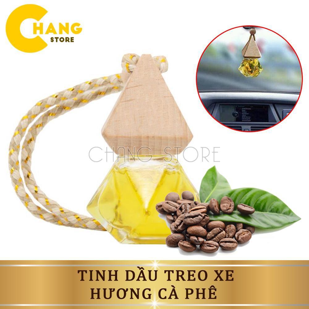 Tinh dầu treo xe ô tô, xe hơi, tinh dầu khử mùi xe hương Cà Phê Ha Eva 100% tự nhiên an toàn tuyệt đối