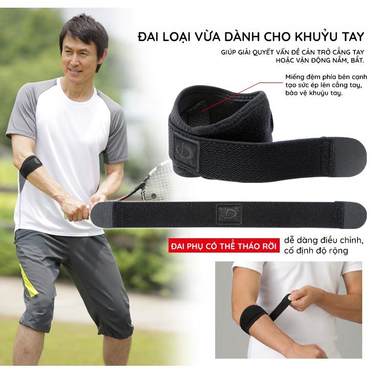 Đai Bảo Vệ Khuỷu Tay Phiten Supporter Elbow Band Middle Type (Loại Vừa)