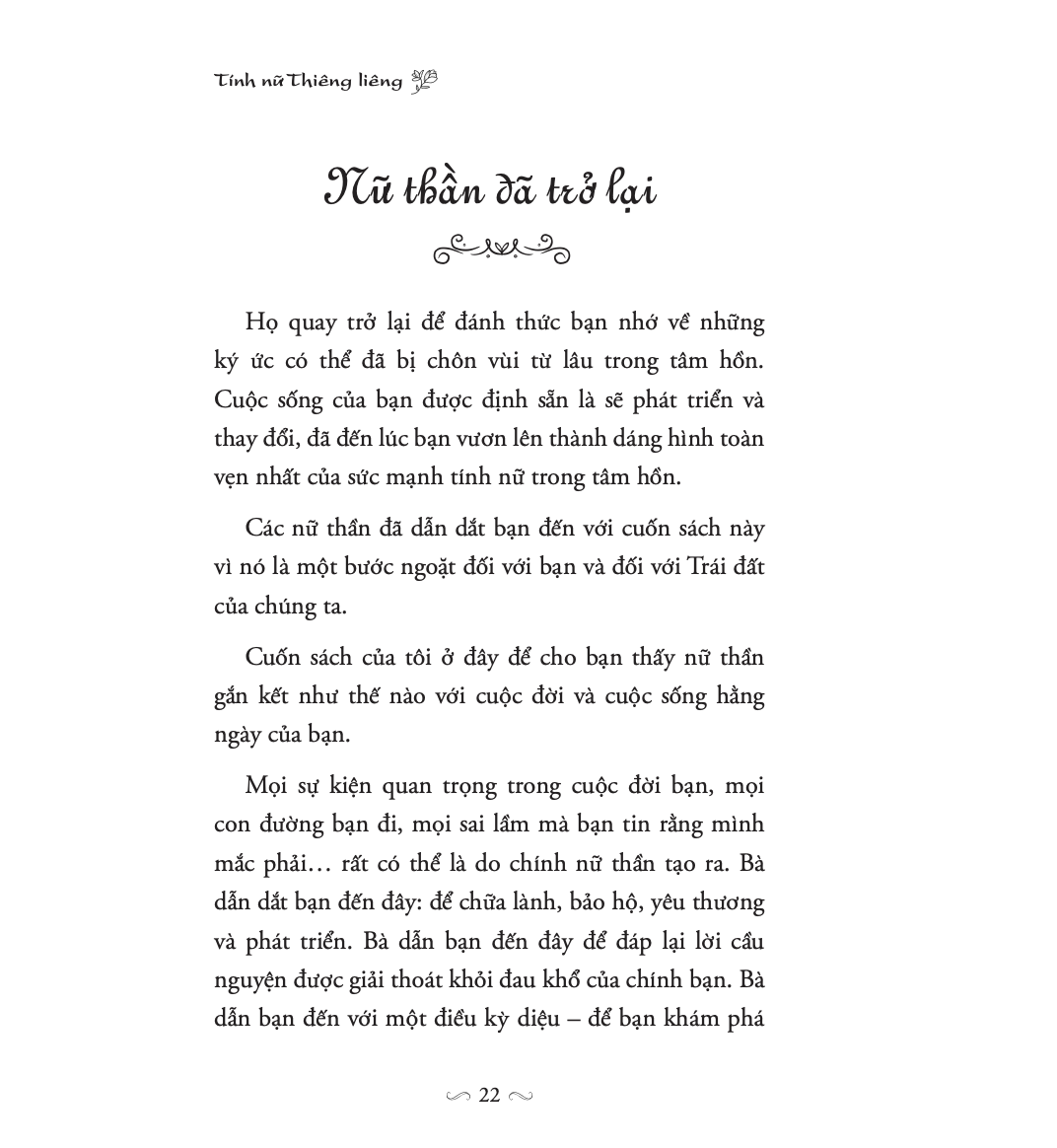 Tính Nữ Thiêng Liêng