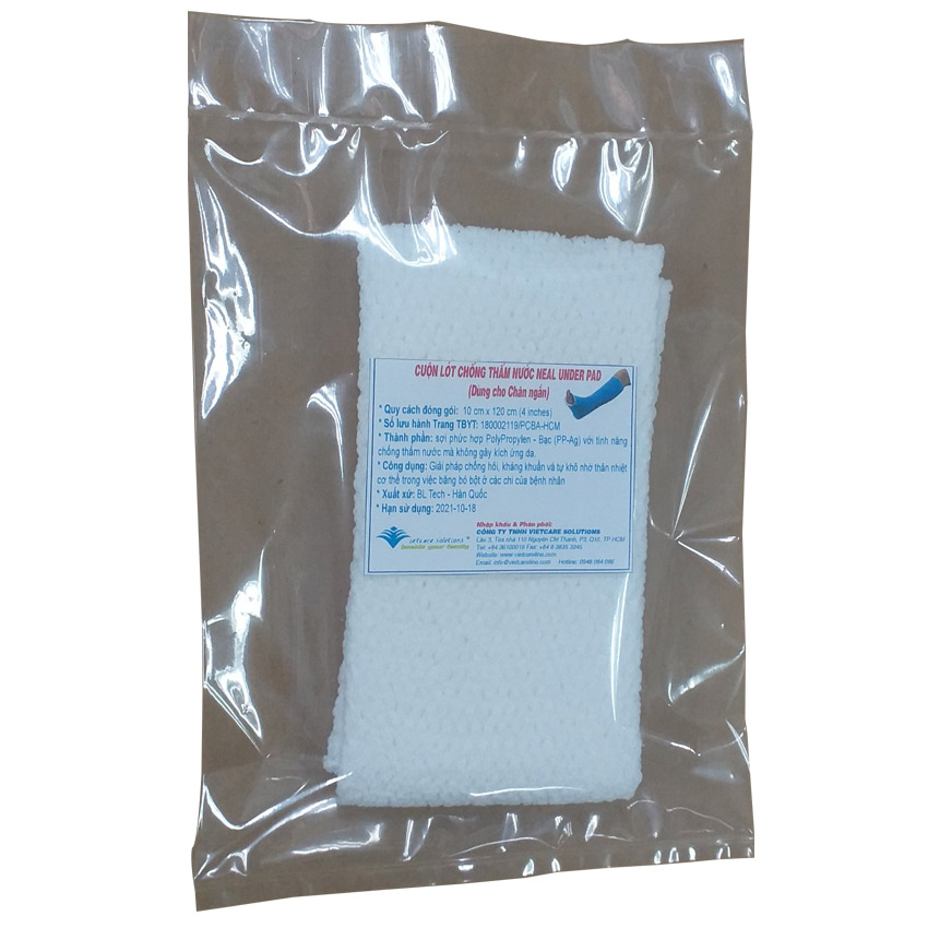 Cuộn lót chống thấm nước Neal Under-Pad 4P dùng cho chân ngắn