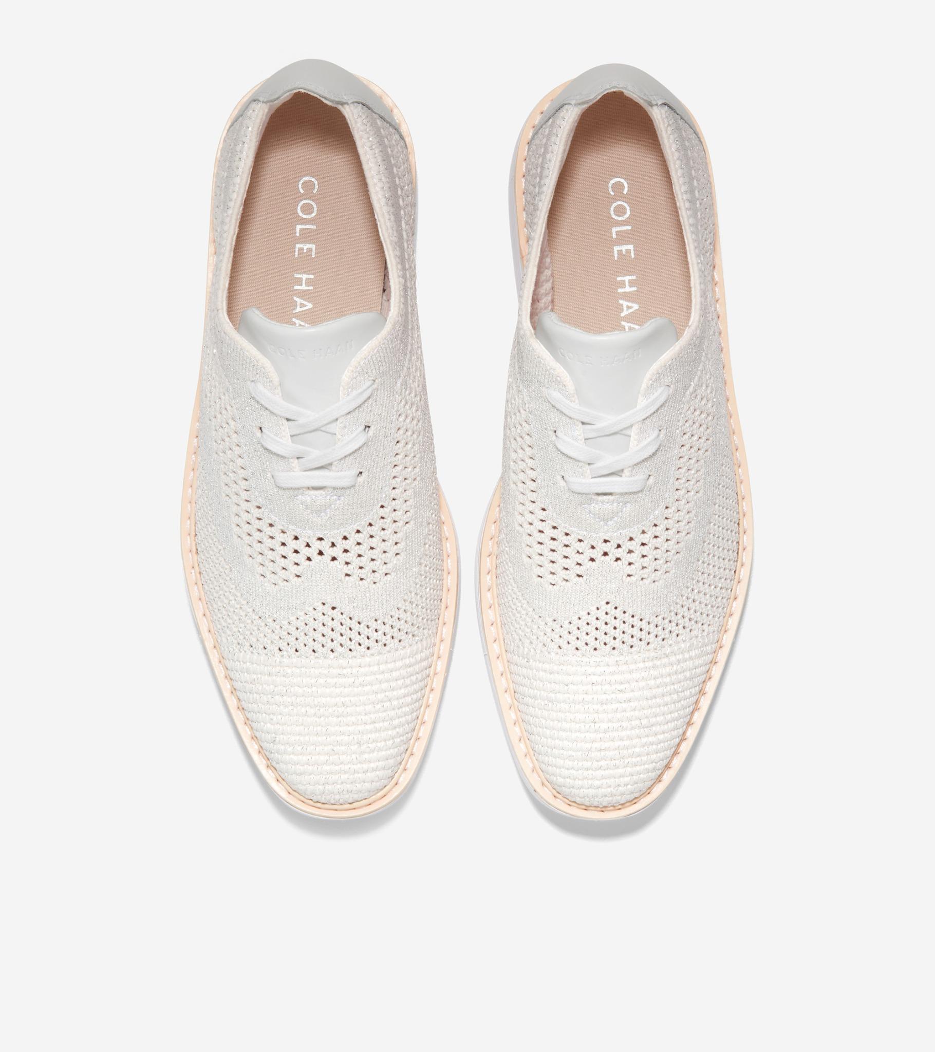 GIÀY OXFORD CÔNG SỞ COLE HAAN NỮ ØRIGINALGRAND PLATFORM STITCHLITE OX