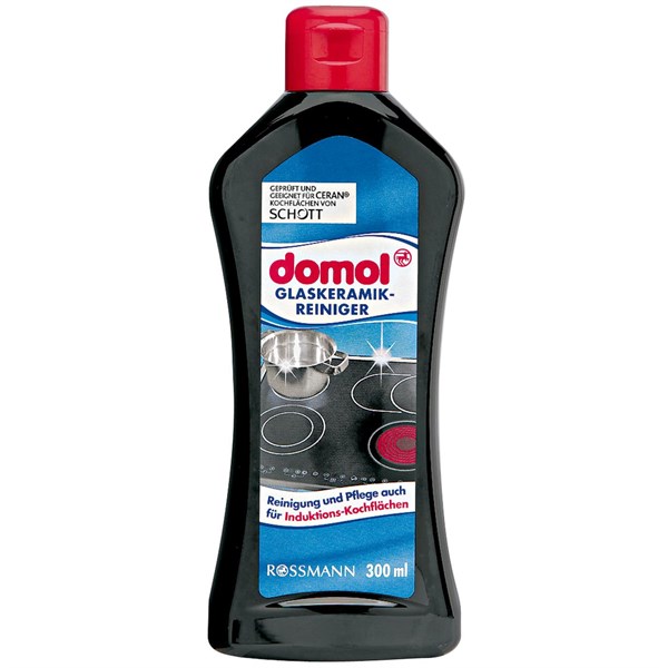 DUNG DỊCH VỆ SINH MẶT KÍNH BẾP DOMOL 300ML