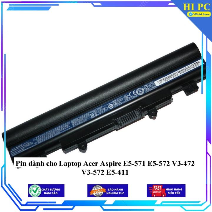 Pin dành cho Laptop Acer Aspire E5-571 E5-572 V3-472 V3-572 E5-411 - Hàng Nhập Khẩu