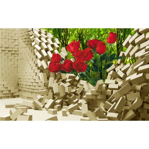 Giấy dán tường - Mã 3D47