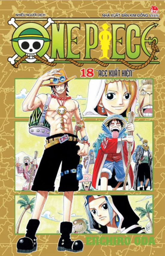 One Piece - Tập 18 - Bìa rời