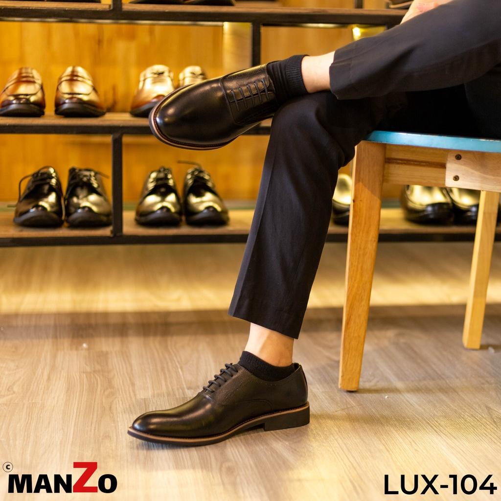 Giày Oxford nam cao cấp - Giày công sở da bò sang trọng - MANZO LUX 104 - Manzo Store