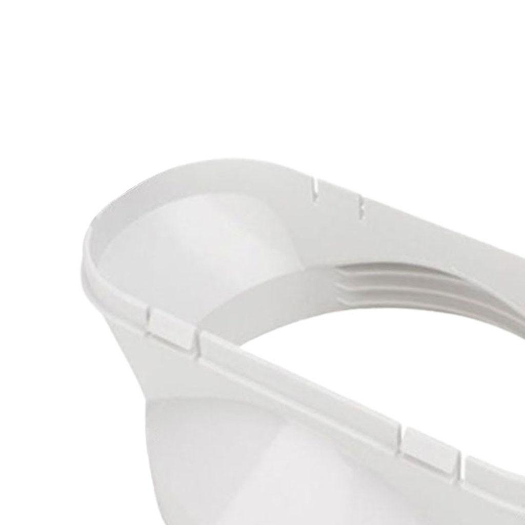 5.1'' Exhaust Vent Interface Connector for A/C Hose Adapter