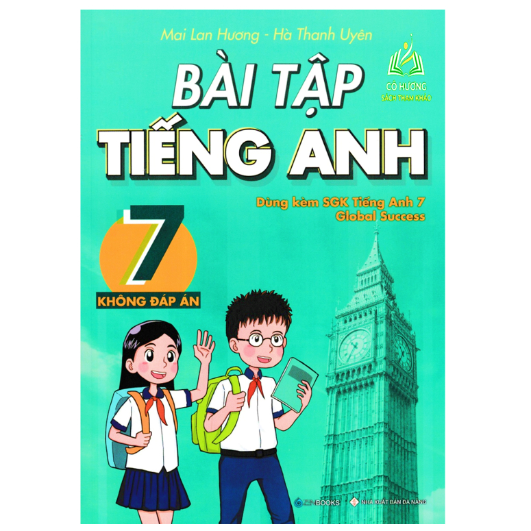 Sách - Bài Tập Tiếng Anh Lớp 7 - Không Đáp Án  -BT