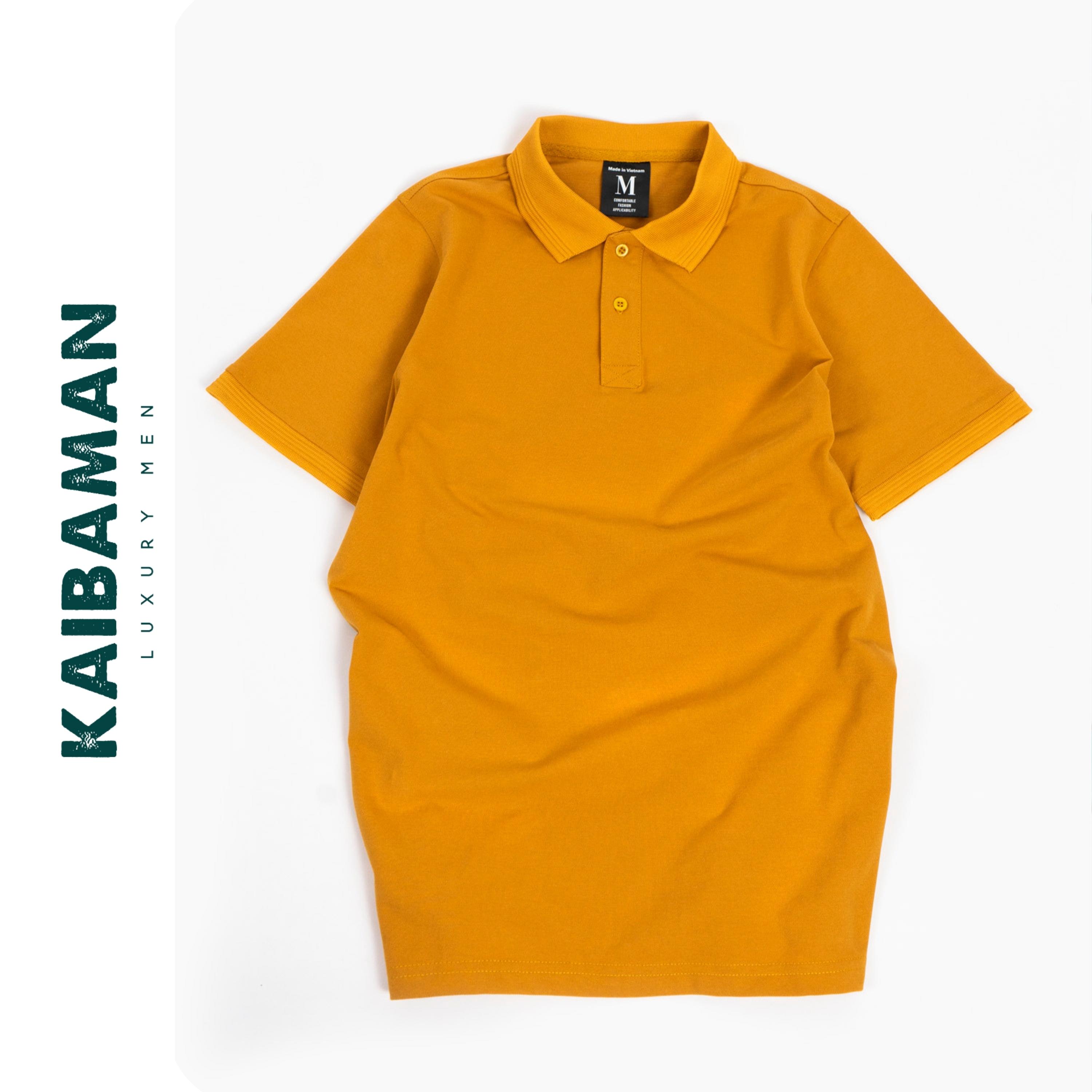 Áo Thun Polo Nam Kaibaman Cổ Bẻ Chất Vải CVC Cao Cấp Chuẩn Form Slimfit Độ Bền Cao - KAIBAMAN STORE