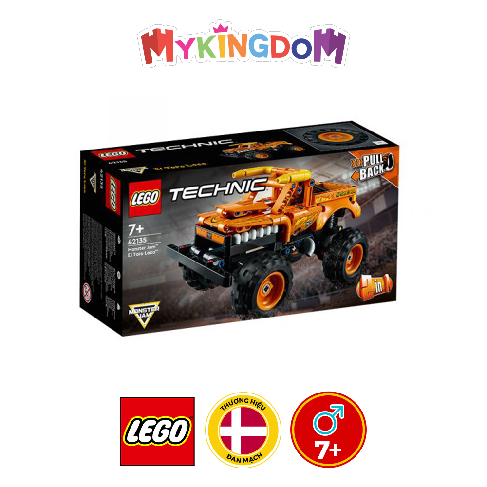 Đồ Chơi LEGO TECHNIC Chiến Xe Monster Jam El Toro Loco 42135