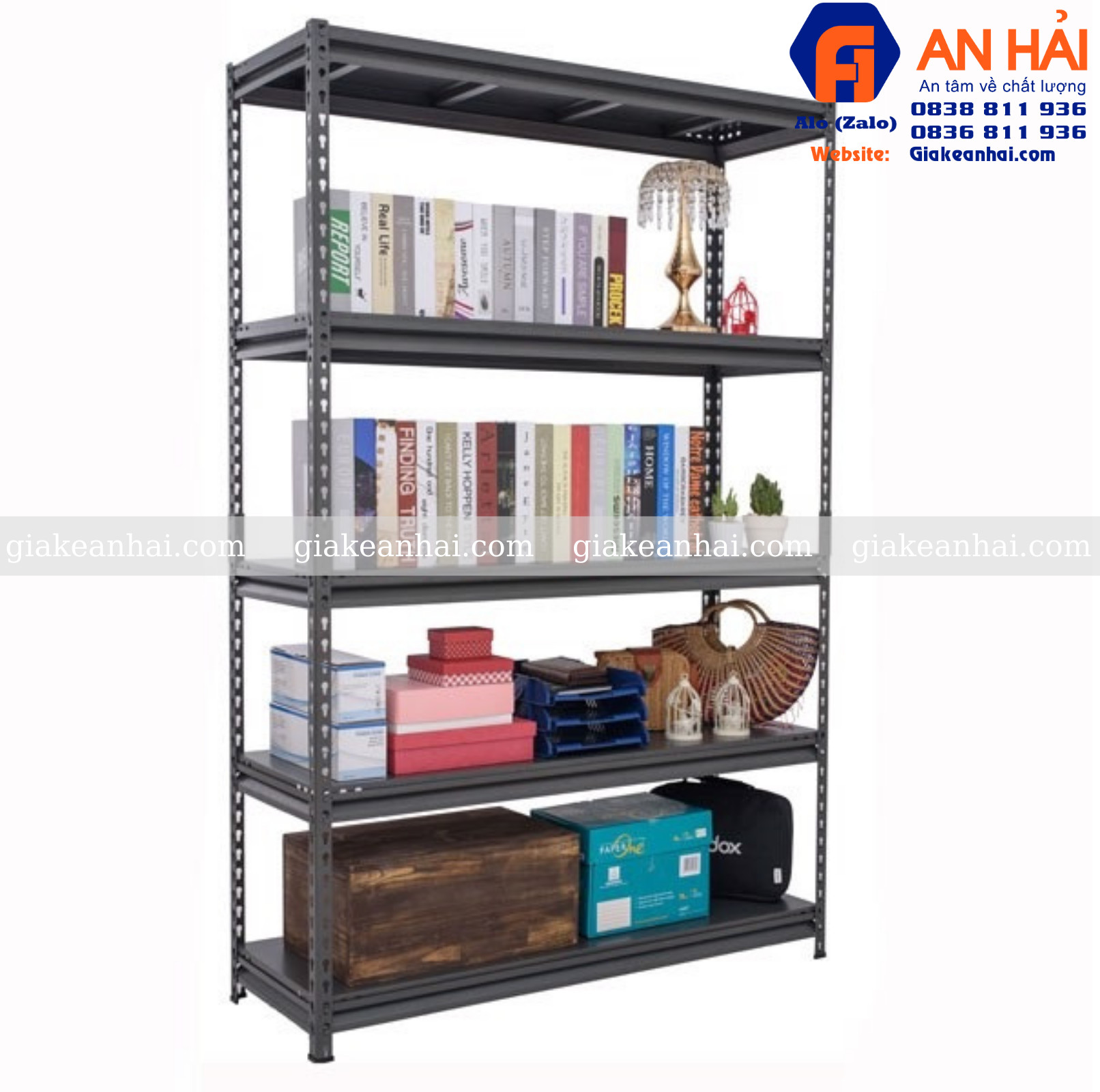 KỆ V LỖ CÀI đa năng không dùng ốc vít