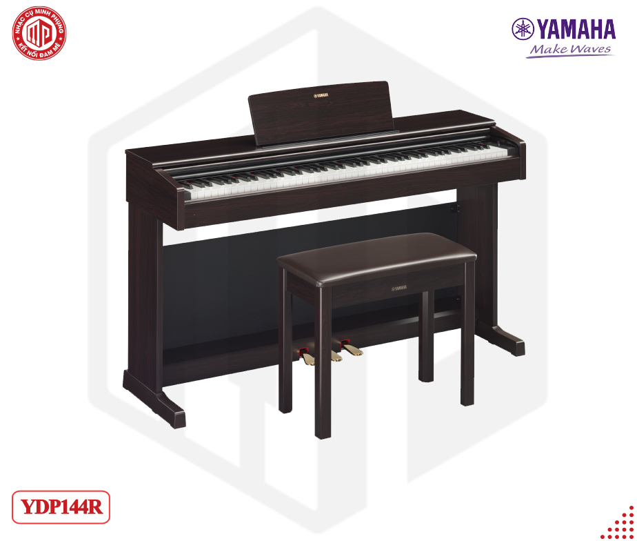 Đàn piano điện cao cấp Yamaha YDP144R - Màu Rosewood - Hàng chính hãng