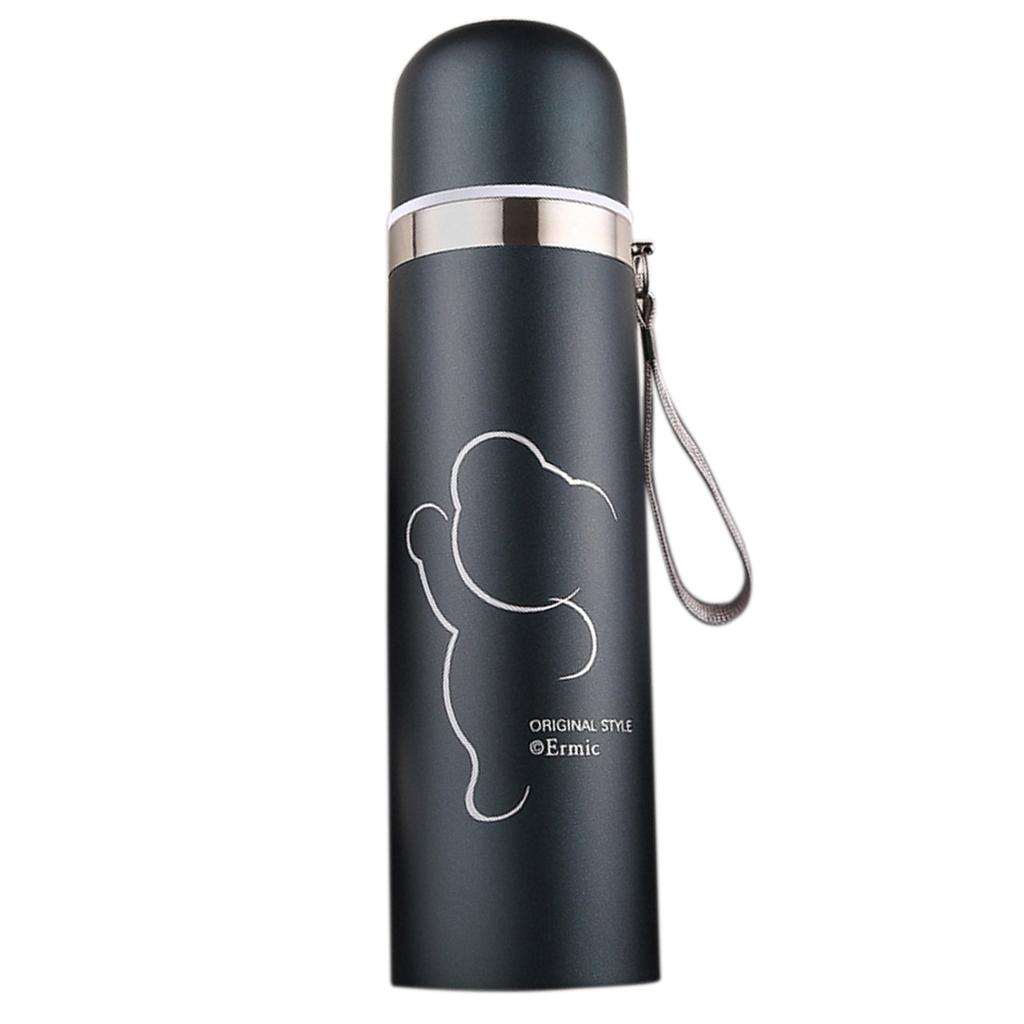 Stainless Steel Insulated Vacuum Cup Travel Mug Water Bottle Matte Blue