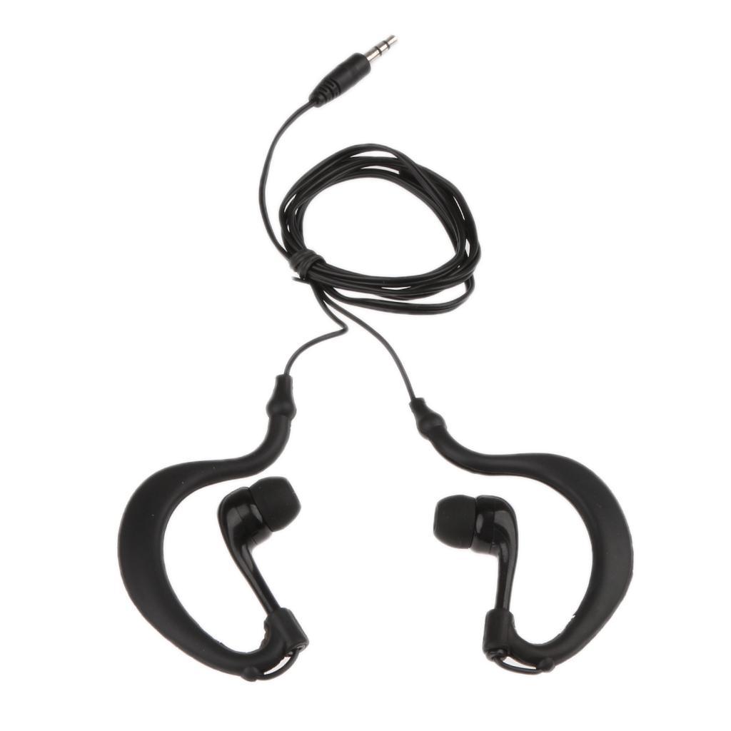 7 3.5mm Earhook Sport Waterproof Earphone Headphone for MP3 Player