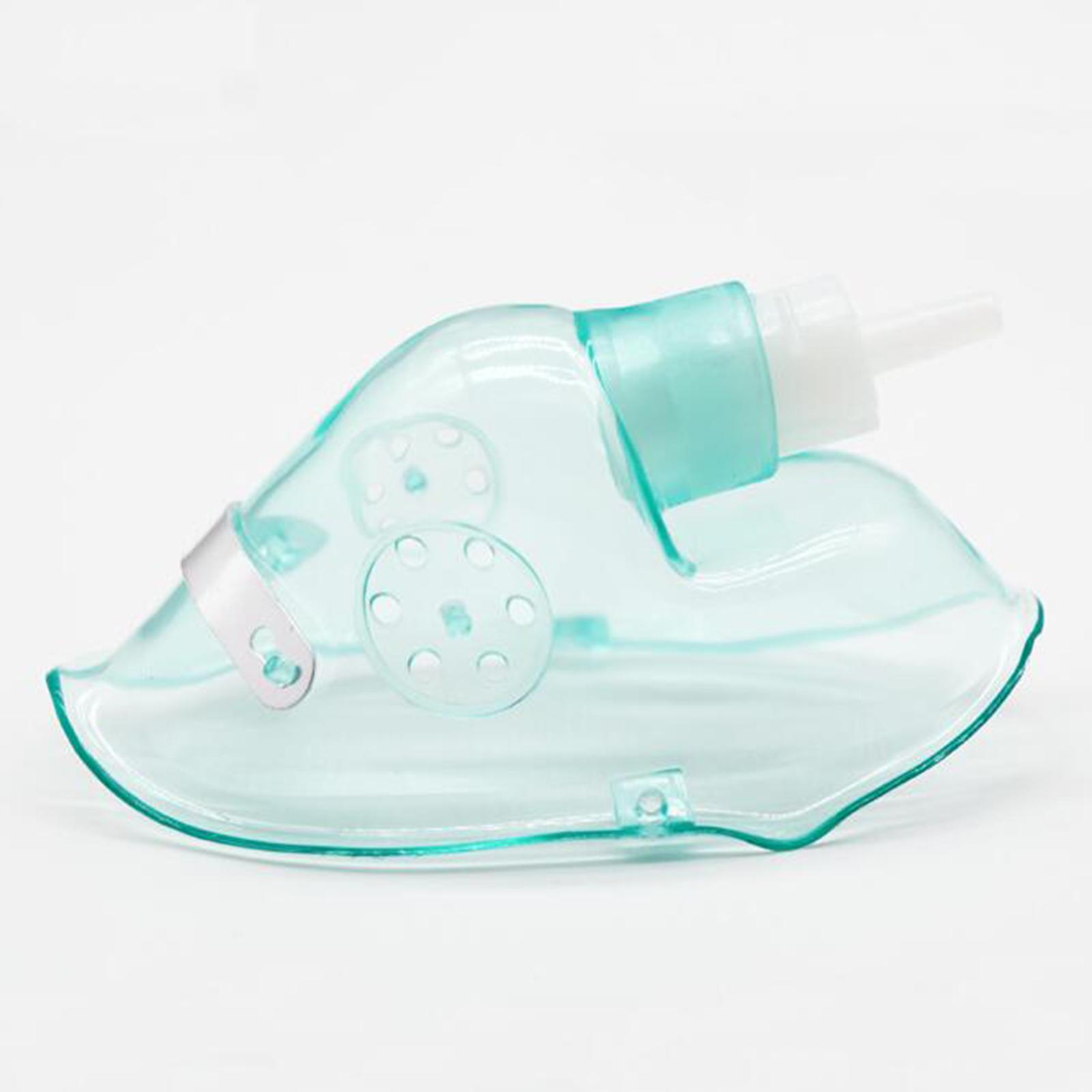 Elongated Oxygen Mask w/ 5.25' Tubing and Adjustable Elastic Strap