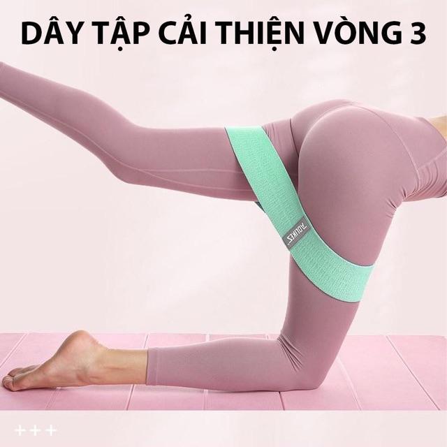 Bộ 3 Dây Tập Đàn Hồi Mini Band