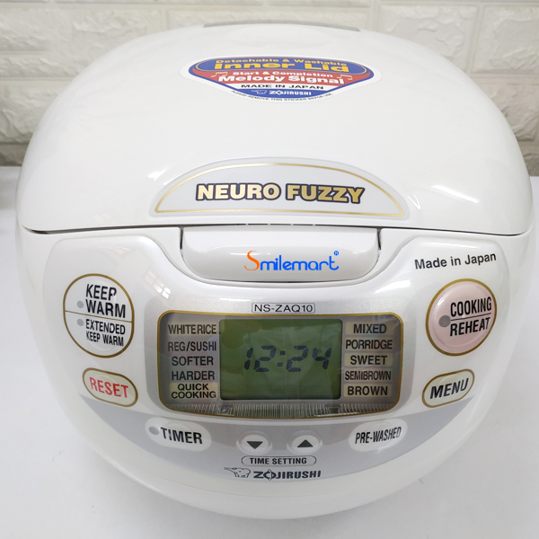 Nồi Cơm Điện Tử Zojirushi ZONC-NS-ZAQ18-WZ - Hàng chính hãng