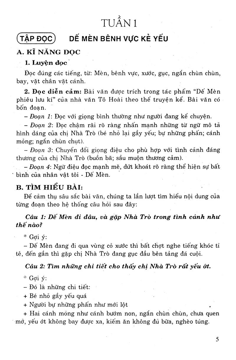 Học Tốt Tiếng Việt 4 Tập 1 (Tái Bản - Có Chỉnh Lí Theo Chương Trình Giảm Tải)