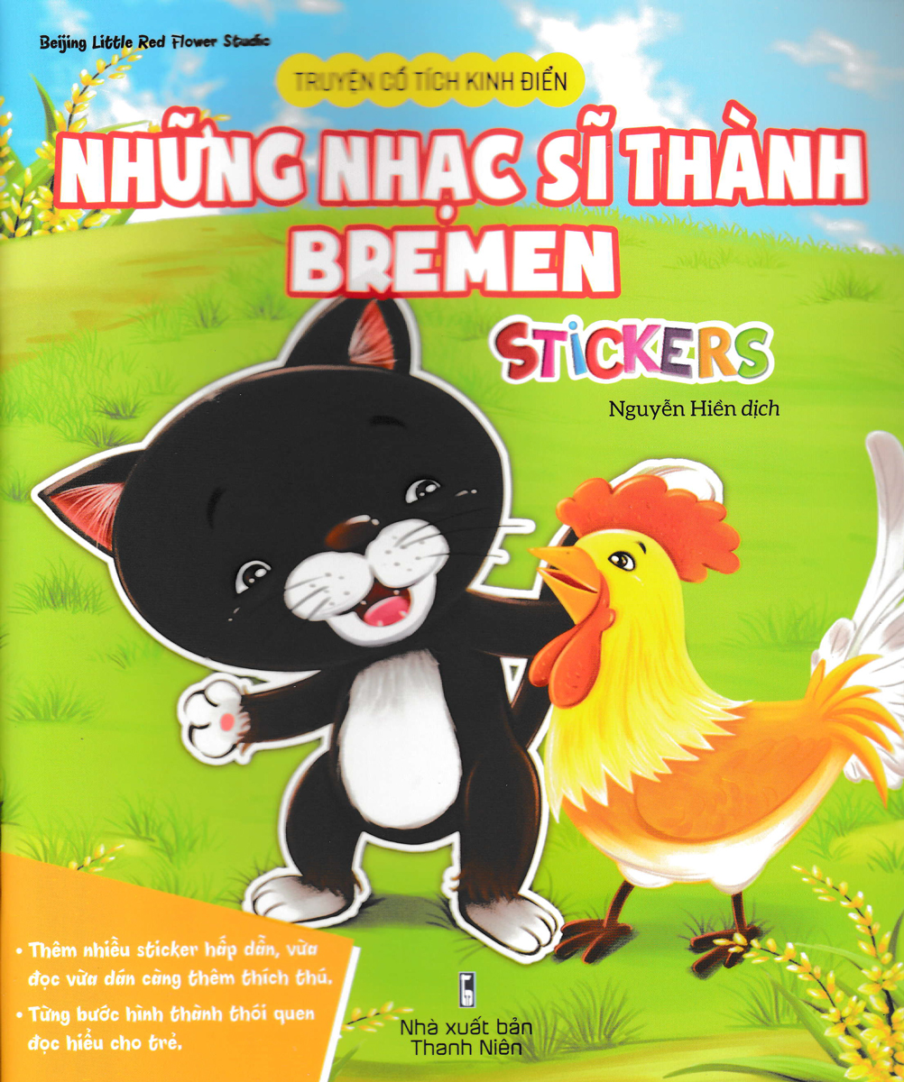 Truyện Cổ Tích Kinh Điển - Những Nhạc Sĩ Thành Bremen: Stickers (ND)