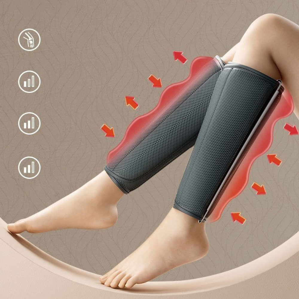 Máy Massage Chân Khí Nén Đa Năng Rulax, Có Túi Khí Ở Bắp Chân Túi Khí Massage Toàn Thân