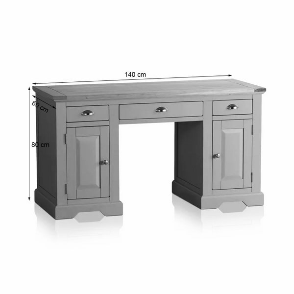BÀN LÀM VIỆC GỖ SỒI IBIE ST.IVES