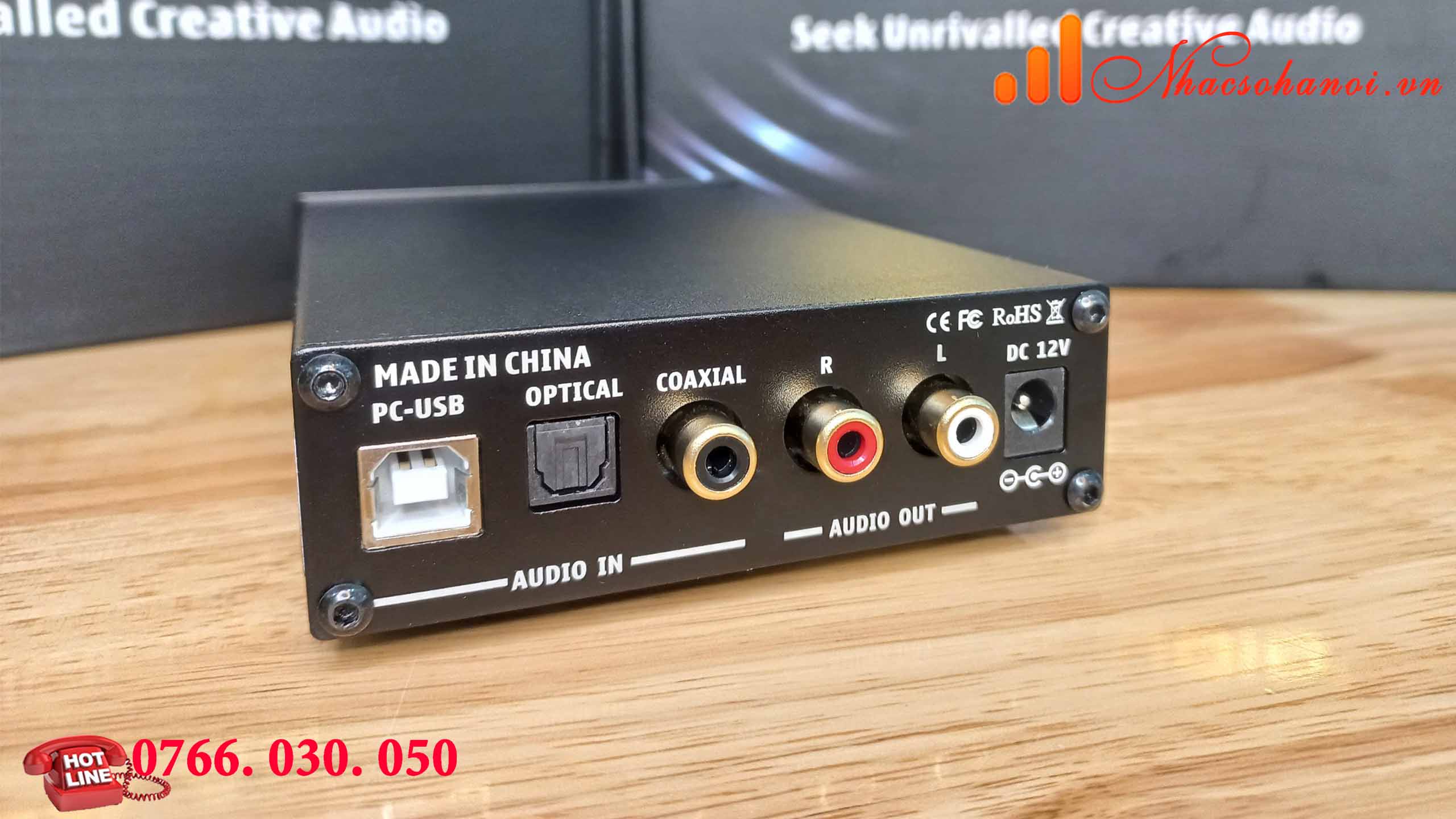 SUCA DAC Q5N - Giải Mã 24Bit/192kHz - Hàng Chính Hãng