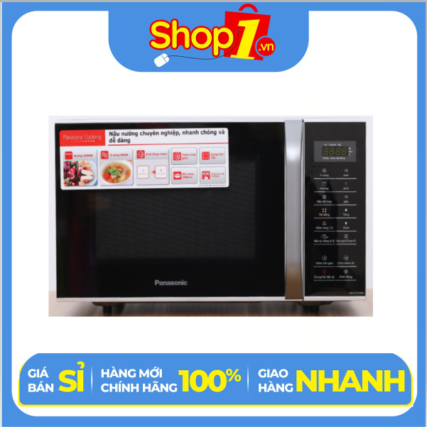 Lò vi sóng có nướng Panasonic NN-GT35HMYUE 23 lít - Hàng chính hãng - Chỉ giao Hà Nội